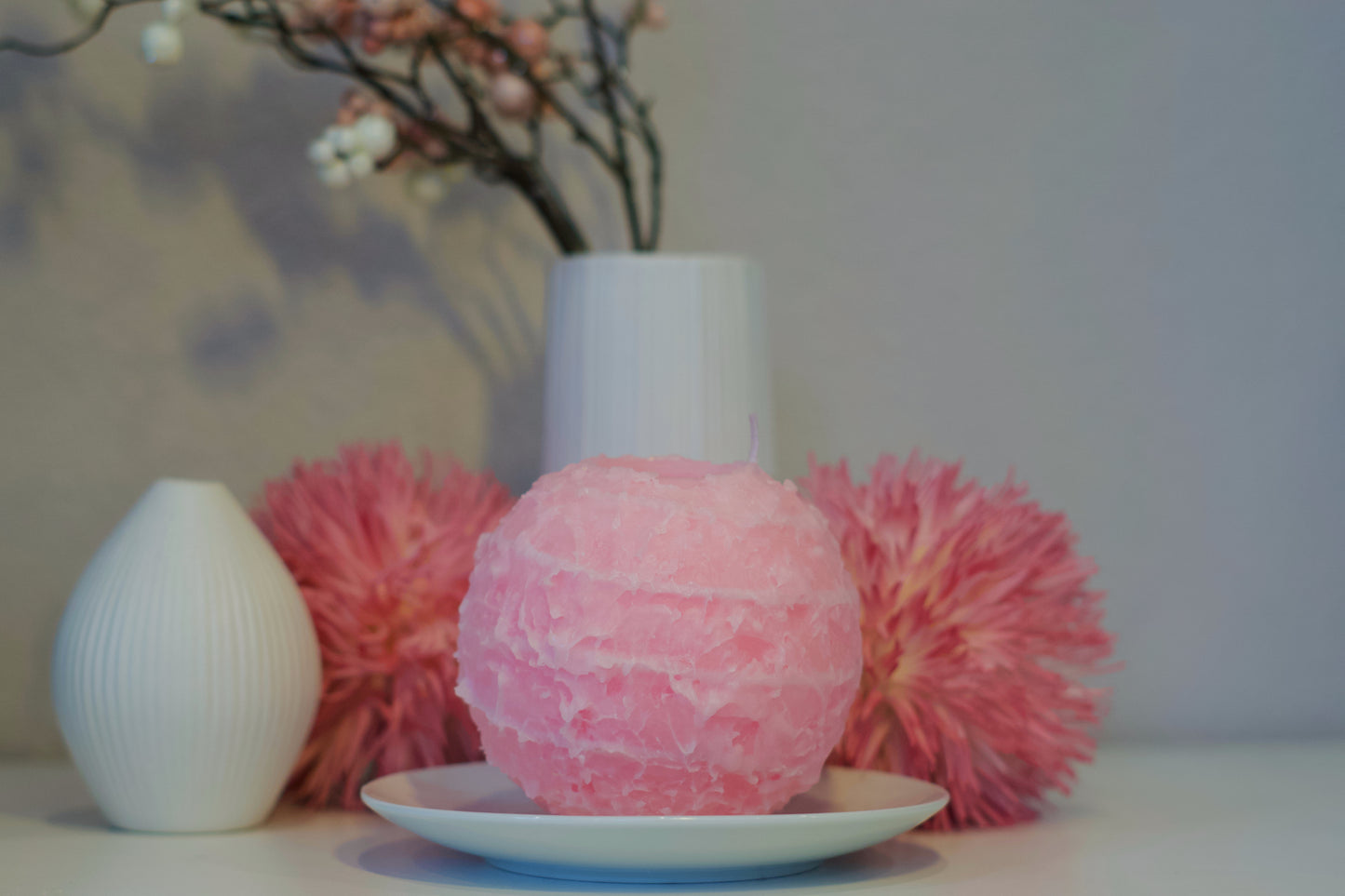 Candiora Candles Pink