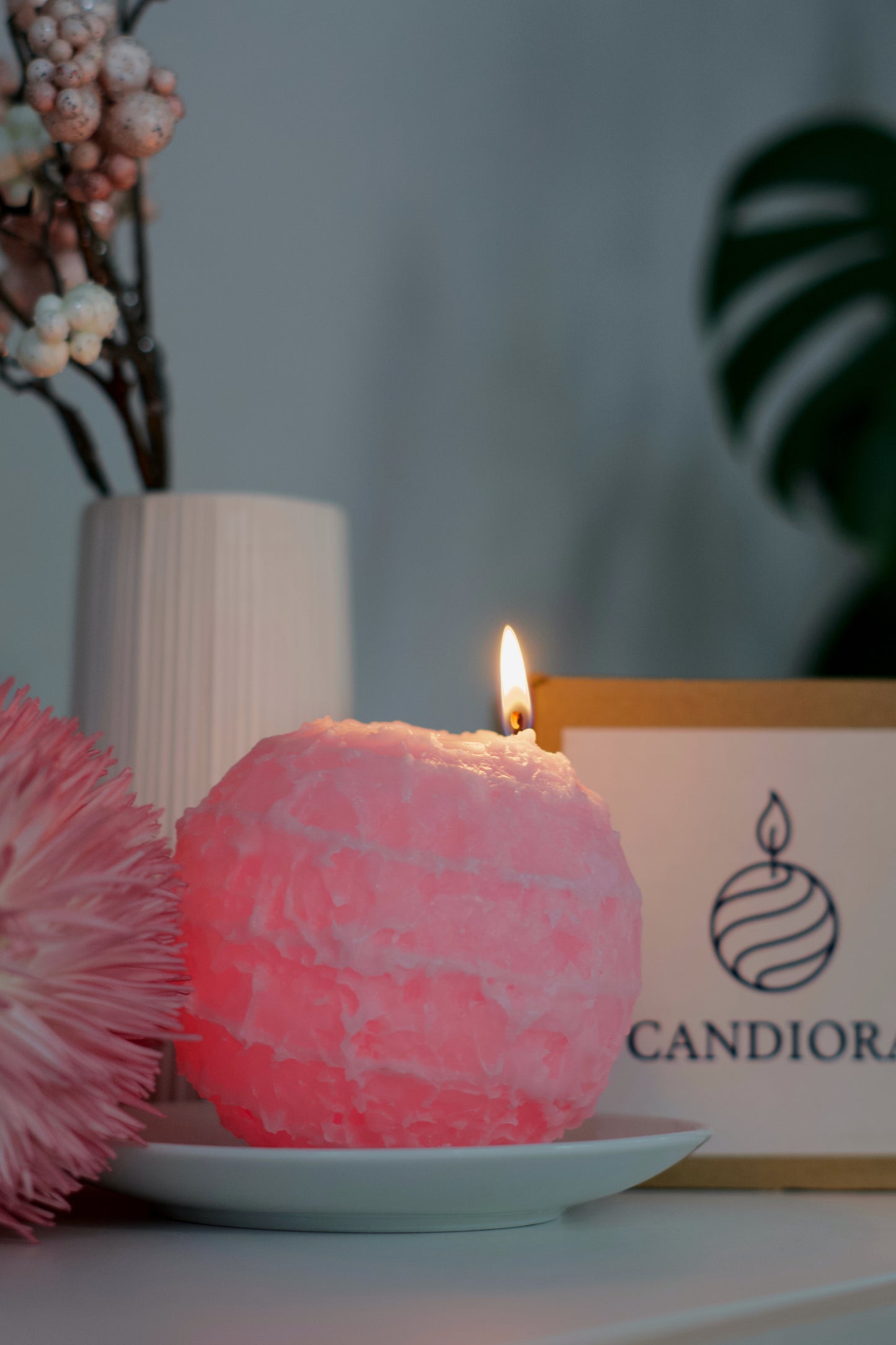 Candiora Candles Pink
