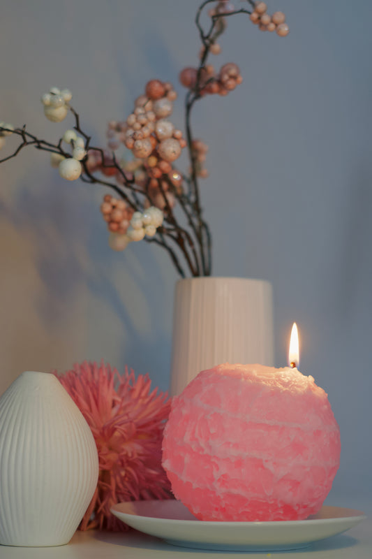 Candiora Candles Pink