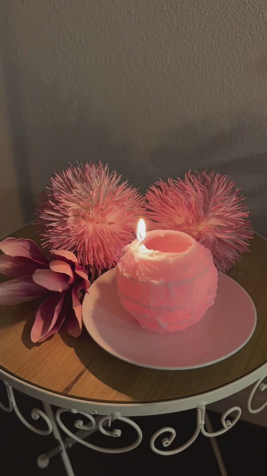 Candiora Candles Pink